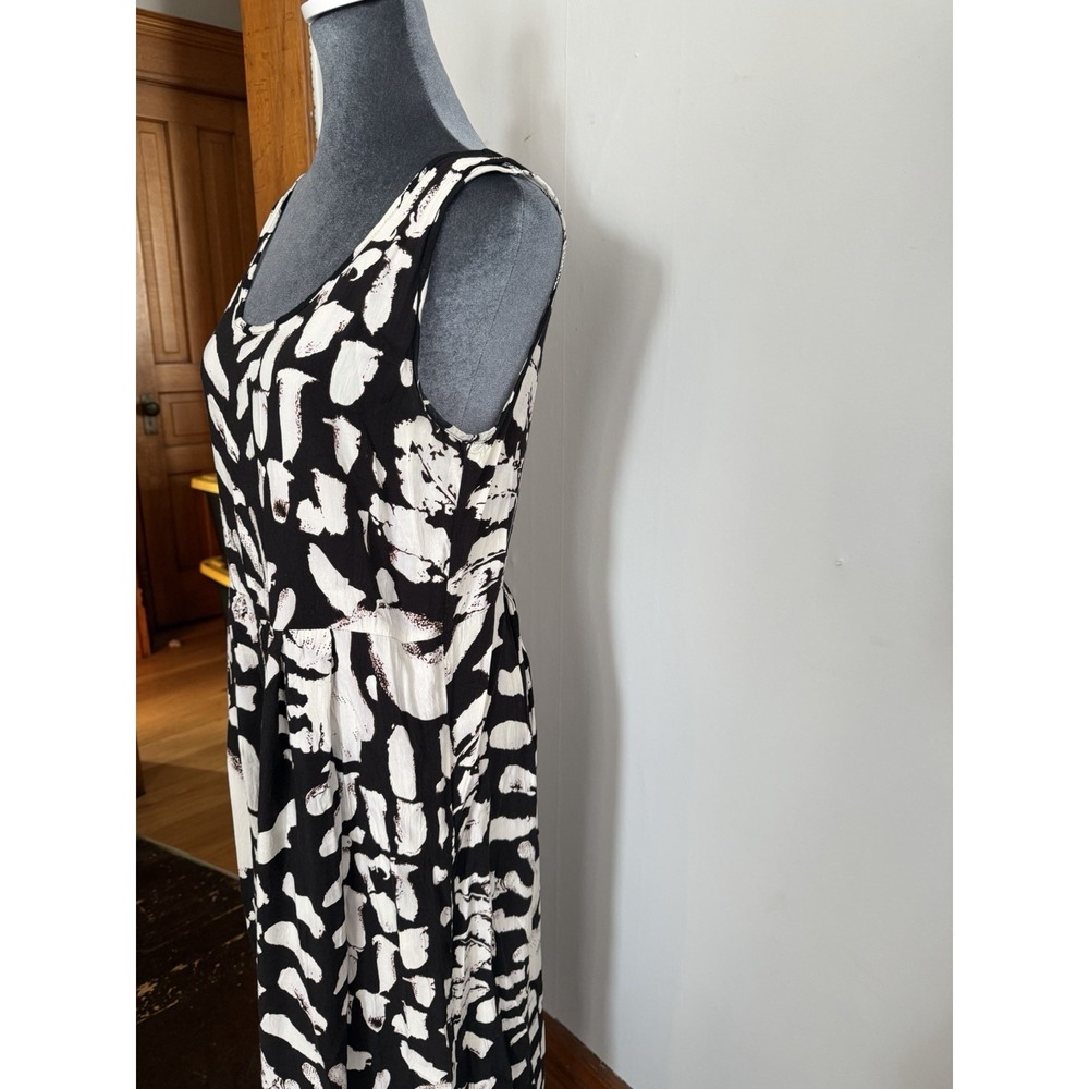 Vintage Jams World Long Dress Boho Tropical Patchwork Hippie Vacation Hawaiian - Picture 4 of 9